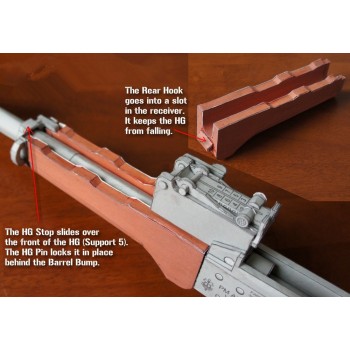 Paper Gun Assault rifle Model Toys Handmade 3D DIY material manual creative Party show props tide Home decorate Challenge Gift
