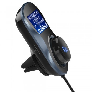 Bluetooth Hands-free FM Modulator Stereo Car MP3 Player Audio Adaptor FM Transmitter Support U Disk TF for iPhone X 8 7amp;Android