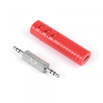 Universal 3.5mm jack Bluetooth Car Kit Hands free Music Audio Receiver Adapter Auto AUX  Kit for Speaker Headphone Car Stereo