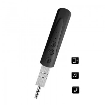 Rovtop Handsfree 3.5mm Jack Aux Bluetooth Audio Receiver Adapter MP3 Music Wireless Auto Bluetooth Car Kit For iphone Xiaomi Z2