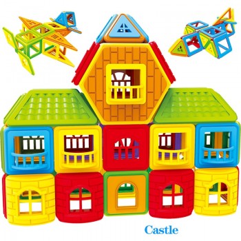 402pcs Designer Building Magnetic Blocks Magnetic Construction Toys Set Magnet Educational Toys For Children Kids Gift