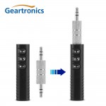 3.5mm jack Bluetooth Car Kit Hands free Music Audio Receiver Adapter Universal Auto AUX  Kit for Speaker Headphone Car Stereo
