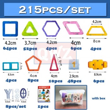 BD HOT 400pcs-32pcs Mini Magnetic Designer Construction Set Model amp; Building Toy Magnetic Blocks Educational Toys For Kids Gifts