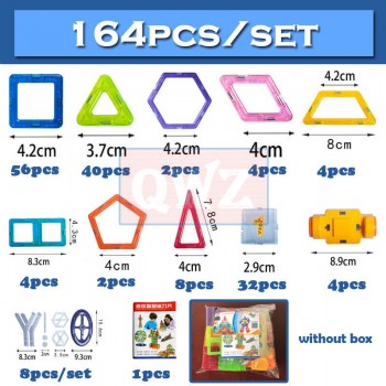 BD HOT 400pcs-32pcs Mini Magnetic Designer Construction Set Model amp; Building Toy Magnetic Blocks Educational Toys For Kids Gifts