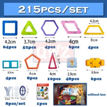 BD HOT 400pcs-32pcs Mini Magnetic Designer Construction Set Model amp; Building Toy Magnetic Blocks Educational Toys For Kids Gifts