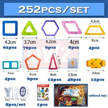 BD HOT 400pcs-32pcs Mini Magnetic Designer Construction Set Model amp; Building Toy Magnetic Blocks Educational Toys For Kids Gifts