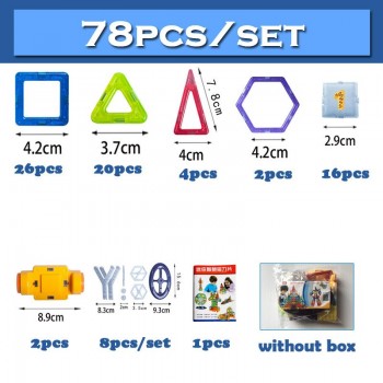BD HOT 400pcs-32pcs Mini Magnetic Designer Construction Set Model amp; Building Toy Magnetic Blocks Educational Toys For Kids Gifts