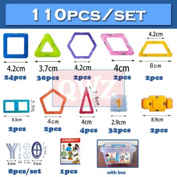BD HOT 400pcs-32pcs Mini Magnetic Designer Construction Set Model amp; Building Toy Magnetic Blocks Educational Toys For Kids Gifts