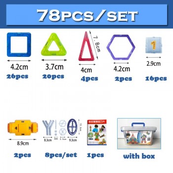 BD HOT 400pcs-32pcs Mini Magnetic Designer Construction Set Model amp; Building Toy Magnetic Blocks Educational Toys For Kids Gifts