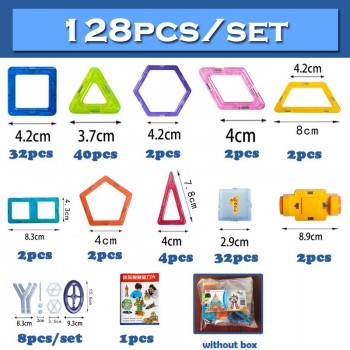 BD HOT 400pcs-32pcs Mini Magnetic Designer Construction Set Model amp; Building Toy Magnetic Blocks Educational Toys For Kids Gifts