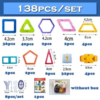BD HOT 400pcs-32pcs Mini Magnetic Designer Construction Set Model amp; Building Toy Magnetic Blocks Educational Toys For Kids Gifts