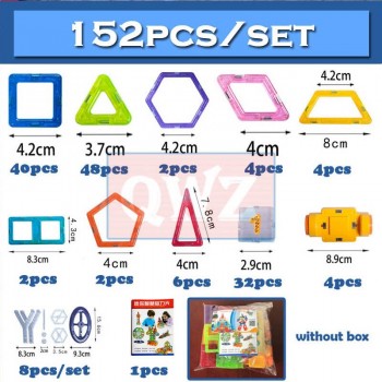 BD HOT 400pcs-32pcs Mini Magnetic Designer Construction Set Model amp; Building Toy Magnetic Blocks Educational Toys For Kids Gifts