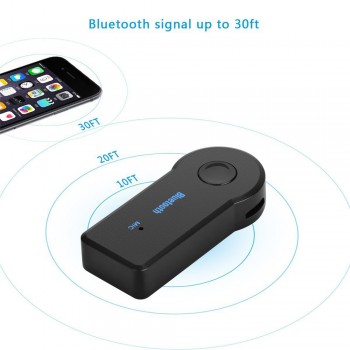 Mini 3.5MM Jack AUX Audio MP3 Music Bluetooth Receiver Car Kit Wireless Handsfree Speaker Headphone Adapter for iphone phone