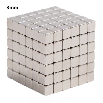 Magnetic Blocks Toys Magnet Block 3mm 216Pcs Magic Strong Construction Toy Creative Neodymium Magnets Magneticas