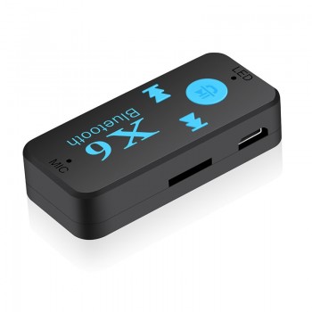 Bluetooth 4.1 Wireless USB Receiver Bluetooth Audio Adapter 3.5mm Jack AUX TF Card Reader Microphone Hands free call Support