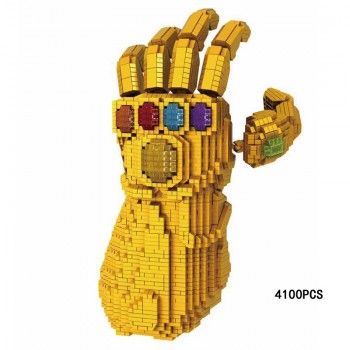 Hot super heroes avenger micro diamond building block marvel Infinity Gauntlet nanoblock assemable model bricks toys for gifts