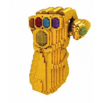 Hot super heroes avenger micro diamond building block marvel Infinity Gauntlet nanoblock assemable model bricks toys for gifts