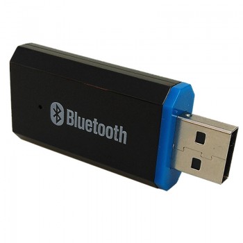 JaJaBor Portable 3.5mm AUX Dongle USB Wireless Bluetooth AUX Car Kit Music Audio Receiver Adapter with Audio Cable