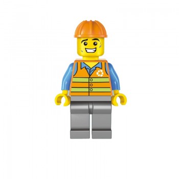 Enlighten Building Block City Cars Street Sweeper 102pcs Educational Bricks Toy Boy Gift-No Box