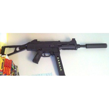 Paper Submachine gun Model Toys Handmade 3D DIY material manual creative Party show props tide Home decorate Collection Gift