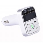 Bluetooth FM Transmitter Hands Free Car Kit Car Styling MP3 Music Player TF Flash Music 5V 2.1A USB Charger 12V-24V FM Modulator