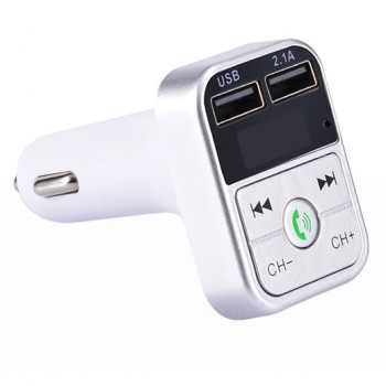Bluetooth FM Transmitter Hands Free Car Kit Car Styling MP3 Music Player TF Flash Music 5V 2.1A USB Charger 12V-24V FM Modulator