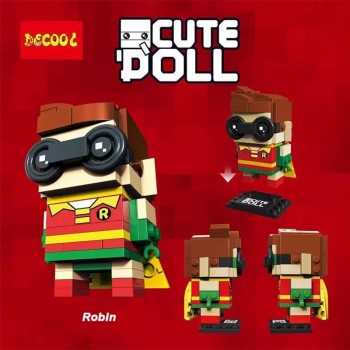 Free shipping DC Marvel Brickheadz Superman Batman Iron man Captain America Hulk Legos Brick headz Model Building Block Set Toy