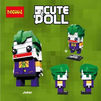 Free shipping DC Marvel Brickheadz Superman Batman Iron man Captain America Hulk Legos Brick headz Model Building Block Set Toy