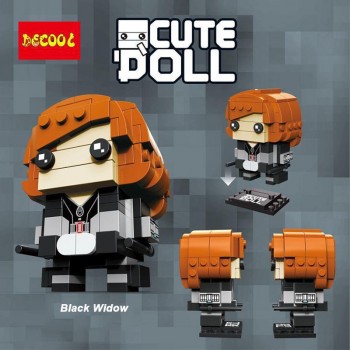 Free shipping DC Marvel Brickheadz Superman Batman Iron man Captain America Hulk Legos Brick headz Model Building Block Set Toy