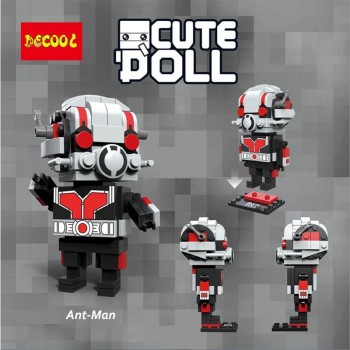 Free shipping DC Marvel Brickheadz Superman Batman Iron man Captain America Hulk Legos Brick headz Model Building Block Set Toy