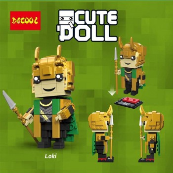 Free shipping DC Marvel Brickheadz Superman Batman Iron man Captain America Hulk Legos Brick headz Model Building Block Set Toy