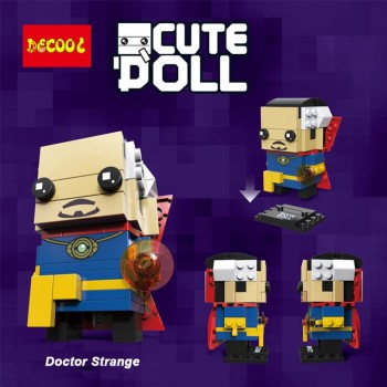 Free shipping DC Marvel Brickheadz Superman Batman Iron man Captain America Hulk Legos Brick headz Model Building Block Set Toy