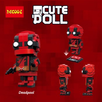 Free shipping DC Marvel Brickheadz Superman Batman Iron man Captain America Hulk Legos Brick headz Model Building Block Set Toy