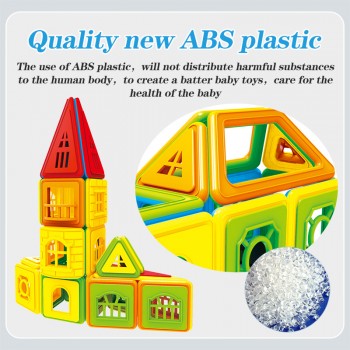 402pcs Magnetic Blocks Magnetic Designer Building Construction Toys Set Magnet Educational Toys For Children Kids Gift