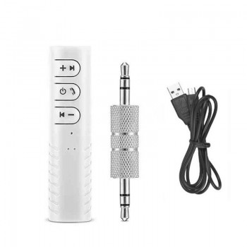 Rovtop Mini 3.5mm Jack Bluetooth Car Kit Wireless Handsfree AUX Stereo Music Audio Receiver Adapter for Speakers Headphone Z2