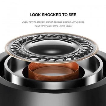 Magnetic Bluetooth handsfree 4.2 Earphone Wireless audio Receiver Metal Sweatproof in Ear with Mic Noise canceling for Sport