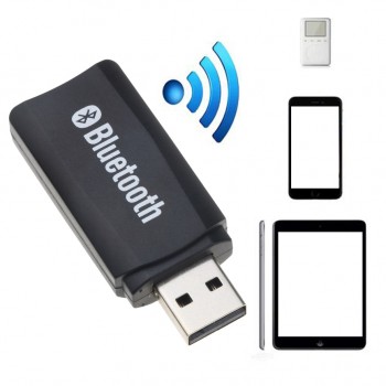 3.5mm AUX Bluetooth Handsfree car kit Bluetooth audio Receiver mp3 Audio Adapter 3.5mm Stereo for Car Speaker USB power by
