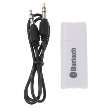 3.5mm AUX Bluetooth Handsfree car kit Bluetooth audio Receiver mp3 Audio Adapter 3.5mm Stereo for Car Speaker USB power by