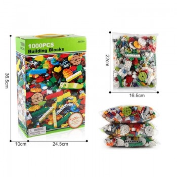 1000pcs/set Stacking Blocks Kids DIY Building amp; Construction Toys Compatible LEGOE Bricks Educational Toys For Children Gifts