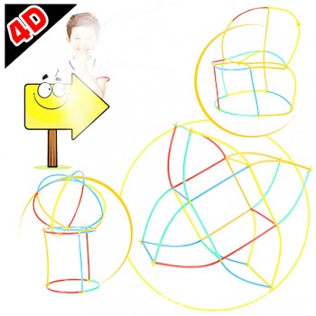 Baby Puzzle Prajita 50pcs/350pcs Childrens Puzzle Straw Blocks Pipette Stitching Assembly Straw Build Blocks Creative Toy Rate