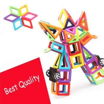 195pcs Blocks Magnetic Designer Construction Set Model amp; Building Toy Plastic Magnetic Blocks Educational Toys For Kids Gift