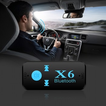 3.5mm AUX Bluetooth handsfree Car Kit Wireless A2DP Audio Receiver TF Card Mp3 music transmitter for Car Speaker Mp3 player