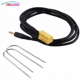 With Two Radio Keys For Fiat Grande Punto Al-fa 159 Car Stereo Aux input Vehicle Lead Cable Adaptor 3.5MM Audio Player