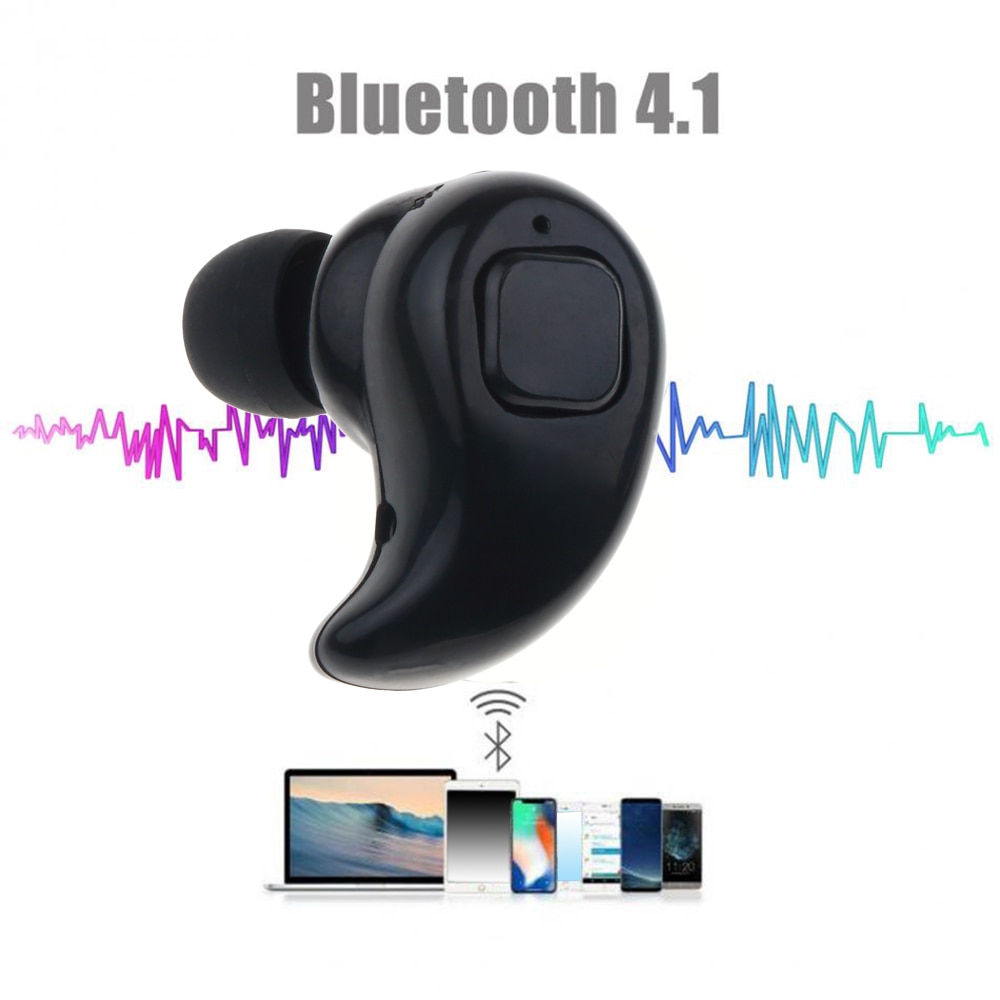 530X Mini Bluetooth Handsfree Earphone Wireless Receiver audio Adapter Mic Invisible Earbuds Headset Earphones Earpiece PK S530