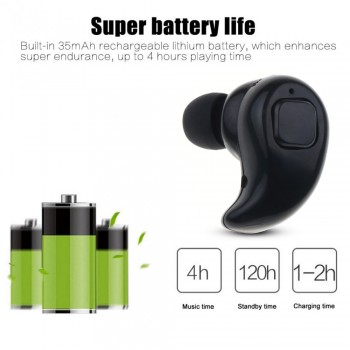 530X Mini Bluetooth Handsfree Earphone Wireless Receiver audio Adapter Mic Invisible Earbuds Headset Earphones Earpiece PK S530