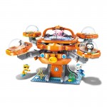 Enlighten Building Block Octonauts Octo-Pod Octopod Playset amp; Barnacles kwazii peso Inkling 698pcs Educational Bricks Toy