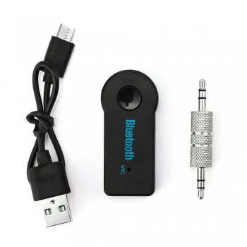 Bluetooth AUX Mini Audio Receiver Bluetooth Transmitter 3.5mm Jack Handsfree Auto Bluetooth Car Kit Music Adapter AUX Bluetooth
