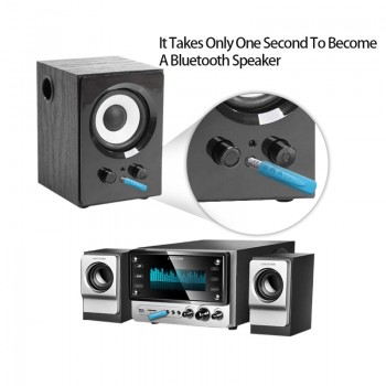 Kebidu 3.5mm Jack Aux Bluetooth Wireless Adapter Car Kit A2DP 4.2 Bluetooth AUX Audio Receiver Adapter for Speaker Headphone Car