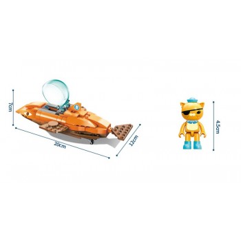 Enlighten Building Block Octonauts All Set Octo-Pod Octopod Playset Educational Bricks Toy