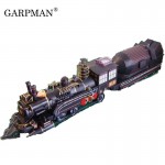 The Doctors Train Paper Model In The Movie back To The Future Papercraft Handmade Toy